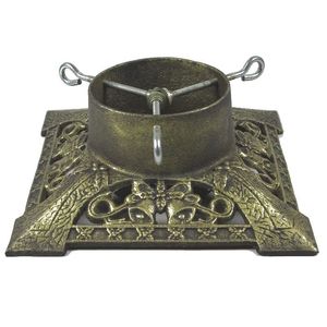 Soporte para Árbol de Navidad de Estilo Antiguo, Diseño Duradero y Moderno, en Latón Puro, para Decoración, Éxito de Ventas en Amazon - Product Image 4