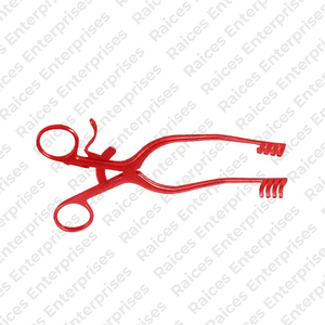 Retractor Adson de Alta Calidad RAICES ENTERPRISES RE-BMR-0008, 4x3 Puntas, Instrumento Médico, Autoajustable, Beckmann, Acero Inoxidable Alemán - Product Image 2