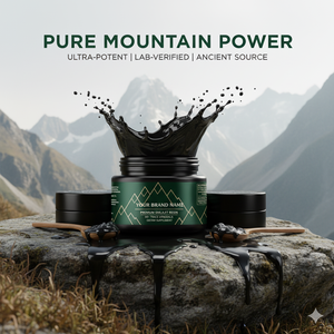 Himalayan Shilajit เรซิ่นป่าได้รับการปลูกฝังสารสกัดจากสมุนไพรธรรมชาติเสริมพลังงาน - Product Image 3