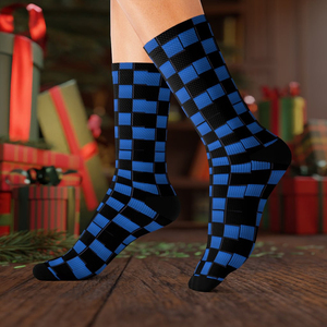 Chaussettes de sport à logo personnalisé de haute qualité, noires, tricotées, avec sublimation, chaussettes antidérapantes, respirantes, 10 paires de quantité minimale de commande - Product Image 6