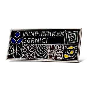 Nickel-Plated Enamel Painted Multi-Color Custom Design Die Cast Zinc Alloy Lapel Badges Clothes <b>Butterfly</b> Clutch Magnet Badge - Product Image 6