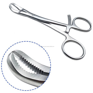 Pinzas de reducción de falanges WORLD PRECISION SURGICAL, instrumento quirúrgico ortopédico para sujeción de huesos, de acero inoxidable con bloqueo TC - Product Image 2