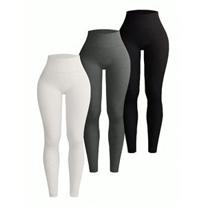 Vibrant <b>Pattern</b> Full-Length Sublimation <b>Leggings</b> with Breathable Fabric and Belt Decoration for Yoga Gym or Fitness Training - Product Image 3