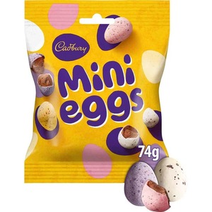Cadbury Mini Eggs Bags - 74g (<b>Box</b> of 24) - Product Image 3
