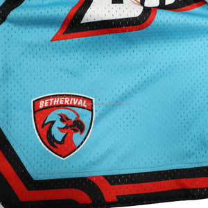 Servicio OEM al por mayor: Pantalones cortos de gimnasio para hombre, personalizados, transpirables, ecológicos, de poliéster sólido, antiarrugas, con cierre de cordón. - Product Image 4