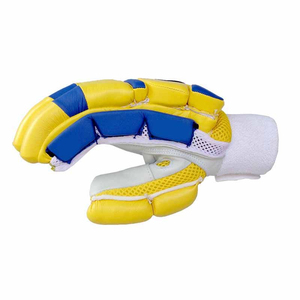 Guantes de Bateo de Cricket de Cuero para Jugadores Profesionales, Venta Directa de Fábrica, Alta Calidad - Product Image 3