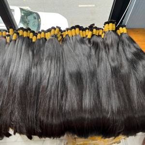 High Quality Natural Straight Single Donor Cuticle Aligned No Chemical Free Tangling Virgin Brazilian Human Hair Extention - Product Image 2
