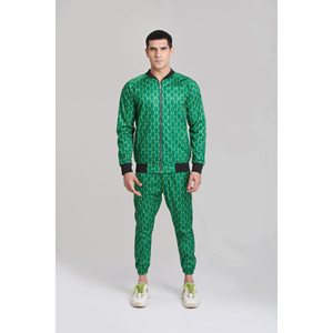 Survêtement pour homme moderne et élégant à motif circulaire - Product Image 2