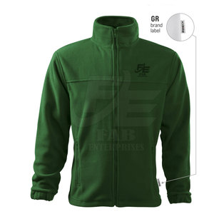 Men's Winter <b>Fleece</b> Zipper Hooded <b>Jacket</b>-Custom Colors/Logo Eco-Friendly & Breathable High Quality Wholesale - Product Image 5