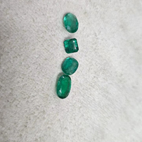 Piedra Esmeralda de Calidad AAA, Excelente Brillo, Corte Esmeralda, Verde Natural de Zambia, para Joyería, 20% de Descuento