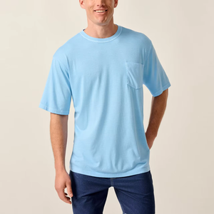 Fabricantes de ropa Camiseta deportiva básica de alta calidad para hombre Ropa de diseñador modal de algodón Ropa de gimnasio Camisas para hombres - Product Image 3