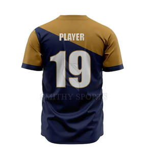 Uniforme de béisbol a precio asequible, traje de uniforme de béisbol más popular para conjuntos de ropa de equipo para adultos - Product Image 6