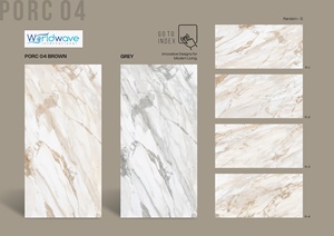 Acabado brillante moderno, azulejos vitrificados esmaltados de 600x1200mm para paredes interiores y exteriores, acabados de tallado natural para compradores globales - Product Image 3