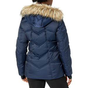 Chaqueta acolchada personalizada para mujer, material de alta calidad, venta al por mayor, chaqueta acolchada con capucha, prendas de vestir de invierno, chaqueta acolchada de diseño OEM - Product Image 5