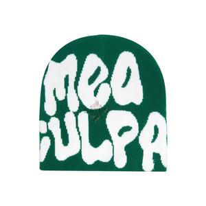 Bonnet décontracté personnalisé unisexe à revers uni chaud en tricot pour sports d'hiver, randonnée, ski, extérieur, réglable, 100 % acrylique - Product Image 1