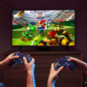 For <b>Switch</b> Pro LED Universal Wireless <b>Joystick</b> BT Connection Mobile Gaming & PC/Nintendo <b>Switch</b>/PS5 Compatibility - Product Image 3