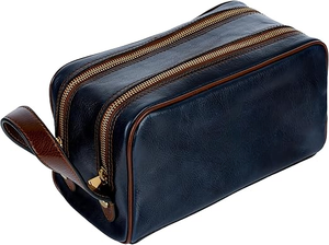 Bolsa de maquillaje de cuero de lujo Organizador de cosméticos elegante, neceser portátil suave, elegante Almacenamiento de belleza para mujeres - Product Image 2