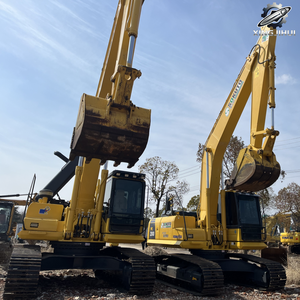 Excavatrice sur chenilles d'occasion Komatsu 200, marque japonaise d'origine, 20 tonnes, excavatrice sur chenilles de taille moyenne, excavatrice d'occasion - Product Image 2