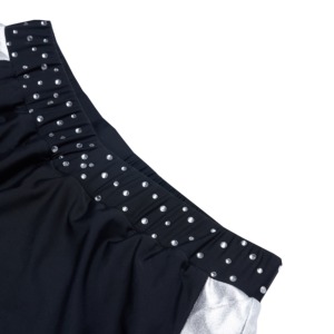 Disfraces de porristas personalizados, uniformes de animadora, diamantes de imitación, sujetador de animadora, pantalones cortos y leotardo, conjuntos de tus diseños, conjunto de porristas - Product Image 4