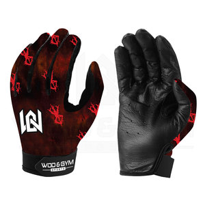 Concevez vos propres gants croisés à doigts complets durables antidérapants unisexe sport décontracté extérieur à la mode gants de sublimation - Product Image 2