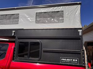 Remorques de camping-car de camion pop-up cadre en aluminium d'aluminium glisser sur le camping-car pop-up 4x4 camionnette long lit Topper cabine campeurs en aluminium - Product Image 4