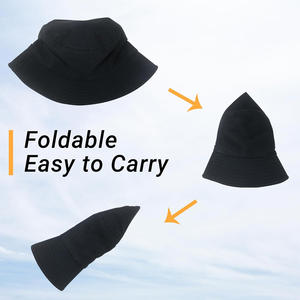 Sombreros de cubo personalizados para exteriores con logotipo estampado bordado verano protección solar Streetwear moda OEM ODM fabricante - Product Image 2