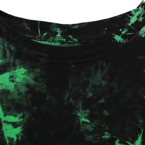 Top Corto de Moda para Mujer, Diseño Nuevo, Ecológico, de Secado Rápido, con Estampado Tie-Dye, Ropa Urbana - Product Image 3