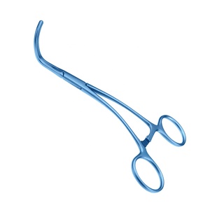 Abrazadera de Aorta para bebé Subramanian, mandíbulas atléticas de obakey, vástago curvo de titanio de 6,25 pulgadas (16cm) - Product Image 3