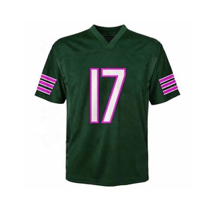 Maillot de football américain à manches courtes respirant à impression numérique personnalisée, best-seller 2025, vente en gros - Product Image 5