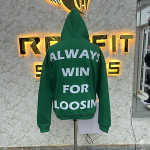 Diseña Tu Propio Estilo, Sudadera con Capucha Bordada de Invierno, Personalizada con Estampado, 100% Algodón, Ropa Urbana Unisex - Product Image 6