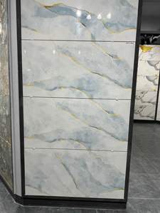 Améliorez votre revêtement de sol avec nos carreaux de porcelaine Inky Glossy durables et élégants en dimensions 600x1200 fabriqués en Inde. - Product Image 4