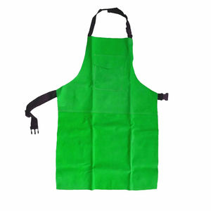 Durable Premium Quality Cowhide Split Welding <b>Aprons</b> Fashion <b>Denim</b> Canvas Leather <b>Apron</b> - Product Image 6