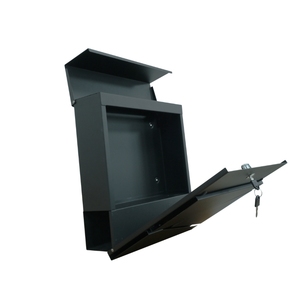 กล่องจดหมายติดผนังสแตนเลสชุบสังกะสีสไตล์ทันสมัยจุได้เยอะของตกแต่งกลางแจ้ง - Product Image 2