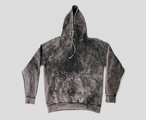 Sudadera con capucha Asid-Washed para hombre con opciones personalizables Diseño elegante y de capucha para ropa activa e informal - Product Image 3