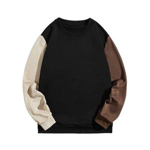 เสื้อสเวตเชิ้ตผู้ชายคุณภาพสูง ดีไซน์ใหม่ สวมใส่สบาย ผลิตจากผ้าฝ้ายฟลีซหลากสี - Product Image 1