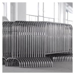 Barrière de sécurité en acier de haute qualité pour le contrôle des foules lors de concerts, clôture en acier pour la construction - Product Image 3