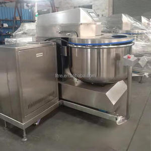 200L thép không gỉ mới xoắn ốc bột Máy trộn cho bánh mì bánh pizza với tốc độ điều chỉnh và năng suất cao - Product Image 4
