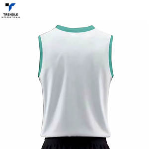 Ensemble d'uniformes de basketball respirants pour hommes fabriqués au Pakistan, couleurs personnalisées, 100 % polyester, sans manches, shorts et maillots, toutes saisons - Product Image 6