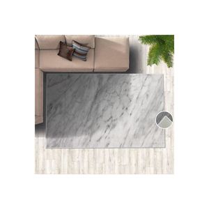 Tapis imprimé numérique aspect marbre gris Option de revêtement de sol élégante et durable - Product Image 3