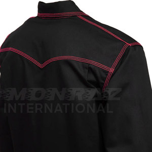 2025 Welding Work <b>Shirt</b> For Construction Industrial <b>Flame</b> Retardant Gear Heavy Duty <b>Flame</b> Resistant Welding fr <b>Shirt</b> - Product Image 3