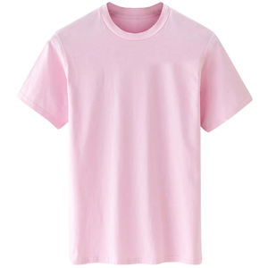 Camisetas Personalizadas 100% Algodón, Cómodas y Transpirables, Cuello Redondo, Manga Corta, para Hombre y Mujer, en Colores Surtidos, Tejido de Punto - Product Image 4