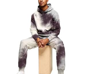 Elegante chándal Tie Dye para hombre, peso ligero y transpirable de calidad superior, hecho a medida, superventas, técnica impresa - Product Image 3