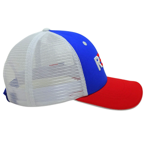 หมวกทรัส3D ปักลายโลโก้ตาข่ายด้านหลังทำจากเวียดนามพร้อมฝาปิดปีกหมวกแบบกำหนดเองสำหรับการเดินทางกลางแจ้ง L01โปรโมชั่นแบบสบายๆ - Product Image 3