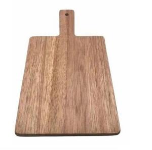 Tabla de cortar frutas portátil de madera, tabla de cortar de madera de acacia ecológica y sostenible. - Product Image 5