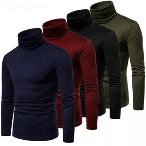 Ropa interior de punto para hombre, Jersey ajustado y cálido de alta calidad que combina con todo, Otoño e Invierno - Product Image 1