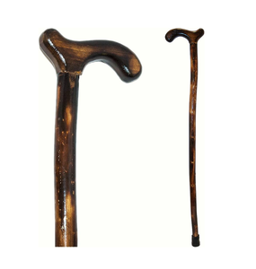 Canne de marche en bois faite à la main avec poignée en laiton, article naturel, produit de la meilleure qualité, meilleur design et produit naturel - Product Image 5