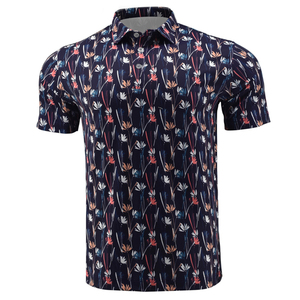 Polos para hombre al por mayor, 100% de tela de algodón, transpirable, antibolitas, ropa informal de gran tamaño, impresión personalizada, polos para hombre - Product Image 3