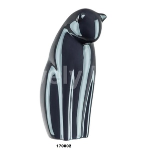 Urna de cremación de mascotas negra de aluminio de alta calidad para cenizas de mascotas - Product Image 1
