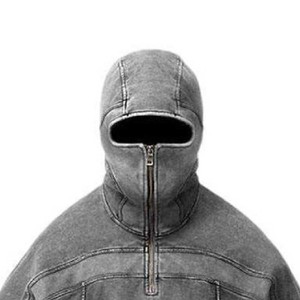 เสื้อฮู้ดกางเกงยีนส์แบบสวมหัวมีฮู้ดสำหรับผู้ชายเสื้อสเวตเชิ้ตมีฮู้ดผ้าพันคอกางเกงลำลองมาใหม่ - Product Image 3