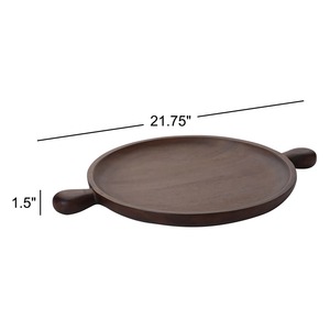 Plato de Servir Pulido para Fiestas, Bandeja y Plato de Madera en Stock - Product Image 6